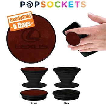 PopSockets&reg; Vegan Leather PopGrip