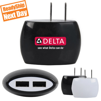 Dual Port Wall Charger LW2